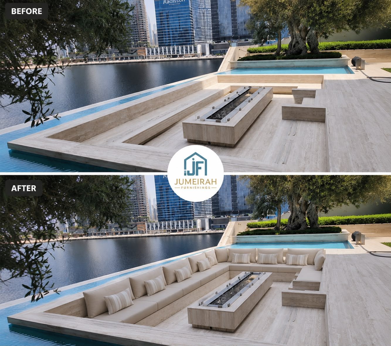 Patio chair cushions outdoor furniture Dubai - wicker lounge chair cushions UAE