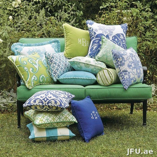 Outdoor chair cushions colorful custom Dubai - wicker chair cushion covers UAE