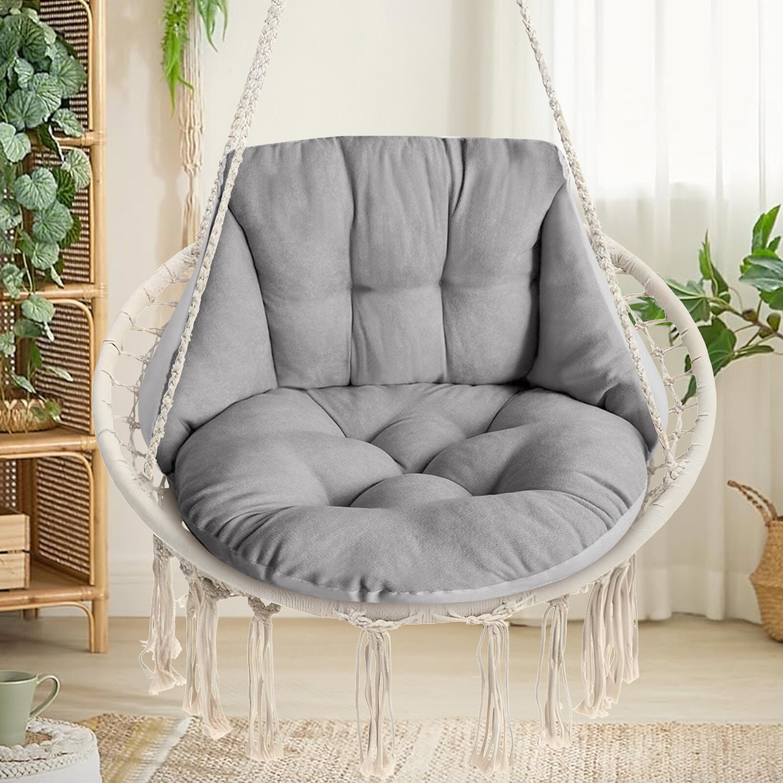 Swing chair cushion egg chair cushion Dubai - custom made outdoor seat cushions UAE